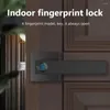 Akıllı Kilit Parmak Parola Şifre Kapısı Tuya Elektronik Dijital Güvenlik Biyometrik Tutuk Yatak Odası Dairesi