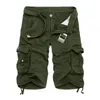 Mens Military Cargo Shorts 2024 Brand Army Camouflage Tactical Shorts Men Cotton Loose Work Casual Short Pants Plus Size 240314
