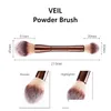 Makeup Brushes Hourglass Veil Powder Brush - Double-Ended Highlighter Setting Cosmetics Tra Soft Synthetic Hair Drop Delivery Health B Ot6Zx