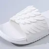 Simplicity Simplicity Men New 2024 Slippers PVC Material Printing Outdoor Disual Flat Bottom Slippers