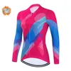 Yarış ceketler kış salexo uzun kollu bisiklet bisiklet kadınları termal pole en iyi mtb bisiklet giysileri giyim bisiklet kıyafetleri maillot ropa