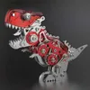 Puzzles 3D Coloré 3D Métal Petit Dinosaure Série Puzzle Jouet DIY Assemblage Modèles Kits Jouets Détachables Anniversaire Fête De Noël Cadeau 240314