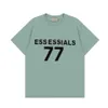 Ess varumärke mens haikyuu t-shirt designer kort ärm essentialsweatshirts sommar runda nack mode tidvatten essientials toppar lösa casual street brev tryck 4026