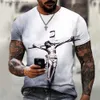 Men's T-Shirts Vintage T-shirt Christian Jesus 3D Printed Casual Short Slve Oversized Cross Tops T Summer Black Strtwear Men T Shirt 4XL Y240314