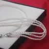 Collier de perles super grand 13-14 rond cadeau extrêmement lumineux pour maman collier de perles super grand CHX253 240305