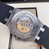 Relógio de pulso masculino AP Royal Oak Offshore Series 42MM Titanium Automático Mecânico Relógio de luxo masculino 26470IO.OO.A006CA.01