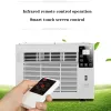 Fans Portable Smart Mobile Air Conditioner 220V/110V Cold/Hot Type Hushållens sovsal Small Air Conditioning Fan 24 Hour Timer