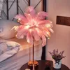Tafellampen Feather Design LED-tafellamp voor kinderen - Werkt op batterijen Draagbaar Ideaal slaapkamerdecor voor alle gelegenheden