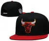 2024 Американский баскетбол Чикаго Кепки Snapback "Bulls" 32 Teams Роскошный дизайнер HOU OKC PHI LAC Casquette Спортивная кепка с ремешком на спине Регулируемая кепка a11