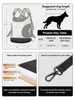 Borsa a tracolla da viaggio per cuccioli di gattino Pet Front Cat Dog Zaino portatile in tela traspirante Tracolla incrociata 240307