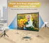 Other Electronics wyn 100 inches Projector Screen and Stand for Indoors Use and Outdoors Movies3480003