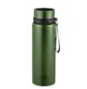 Bouteille d'eau thermique 1L, garde l'eau froide et chaude, Thermos pour l'eau, le thé, le café, flacons sous vide, bouteille Thermos en acier inoxydable