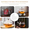 أدوات المائدة مجموعات KICHVOE TEA 2PCS SILICONE TEAPOT SPOT COVER