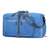 Sacs de plein air Sac de voyage pliable avec compartiment à chaussures et sangle réglable Weekender de nuit pour hommes femmes