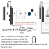 Testning 2023 Ny Poemink ibowl sex i ett WiFi Aquarium Water Quality Tester Salthalt Ph TDS EC Temp Specific Gravity Portable