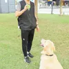 Vestuário para cães Pet Training Colete Andando Human Jock Straps para Homens Handler Obediência Roupas Dedicadas