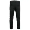 Jeans pour hommes Europe Style Hommes Pantalons Skinny Slim Biker Denim Noir Stretch Design pour mari grande taille 40 42