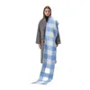 Foulards 2023 Nouvelle écharpe automne et hiver multicolore épais plaid ac hommes femmes même longueur thermique châle55dbhy6a 560un