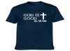 God Is Good All The Time Faith Christ T Shirts Graphic Cotton Streetwear Short Sleeve Tshirt Mens Clothing8487048