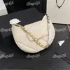 24CM Designer 19bag Women Hobo Shoulder Bag Crescent Bag Leather Diamond Lattice Luxury Handbag Underarm Bag Gold Hardware Hollowed Card Holder Suitcase Pochette