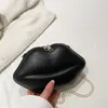 Shoulder Bags Clutches Messenger Bag Coin Chain Tote Lips Shape PVC Handbags Lip Satchel Mini Crossbody