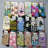 Kindersokken Anime MuuminS Buddies Anime Y2k Meisjes Cartoon Sok Hippo Genie Persoonlijkheid Skateboard Sokken Streetwear Middenbuis Katoenen Sokken YQ240314