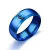 Japanese and Korean jewelry animation surrounding Naruto ring stainless steel jewelry titanium steel jewelry mens ring engraving