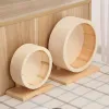 Wheels Wooden mute roller hamster wheel totoro hedgehog Syrian hamster wheel Dutch pig large wheel running ball toys