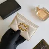 Dames CC Caviar Wallet Designer Bag Men Luxe munt Portemonnee Interne kaart Slot Paspoorthouders Kaarthouder Leer Zipper Classic Flap Key Wallets Banknote Icardi