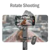 Gimbals Gimbal-stabilisator Selfie Stick-statief met invullicht Draadloze Bluetooth voor Huawei Xiaomi Iphone mobiele telefoon Smartphone Handheld