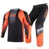 MIRER 2022 Jersey Pant Combo Troy Fox 360 MERZ MX Gear Set Motocross Tuta da corsa Moto Offroad per gli uomini Equitazione Dier