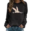 Women's T Shirts Fashionable Casual Long Sleeved Pullover Print Top Roupas Feminina Winter Outfits For Women Sweatshirt