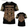 T-shirts pour hommes Intage T-shirts pour hommes 3D Warrior Print Short Slve Crew Tops Summer Fashion Quick Dry Ts Mens surdimensionné rétro pull Y240314