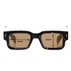 Óculos de sol JMM ASCARII Original Homens Quadrado Clássico Designer Acetato Feito à Mão Óculos Solares Óculos com Originais