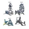 Reels Garden Hose Holder Hose Stand Cast Iron Heavy Duty Water Hose Hanger for Outdoor