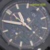 AP Gentlemen Watch Titanium Watch Epic Royal Oak Offshore 26405ce Mens Watch Watch Black Ceramic Fluorescent Fluiter Digital Companic