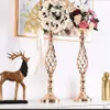 Metal Candle Holders Wedding Centerpiece Flowers Vases Flower Holder Banquet Valentine Decoration ideas 240301