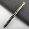 Fountain Pens Fountain Pens High Quality Gold clip Metal Fountain Pen Office Business Writing Calligraphy Pens Ink Pens Stationery School Supplies Q240314