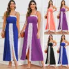 Fashion Sexy Slim Temperament Lace Slip 2024 Women's Dress Large