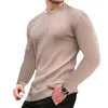 Felpe con cappuccio da uomo girocollo pullover casual maglione lavorato a maglia a maniche lunghe cotone sciolto caldo top jacquard felpe versatili a quadri piccoli