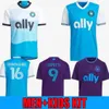 2024 Charlotte FC Player Player Soccer Jerseys Home Away Men Kids Kit 24 25 Swiderski Bender Ortiz Contence Concept