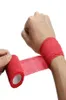 5 Kleuren Wegwerp Zelfklevende Elastische Bandage Voor Handvat Met Buis Aanscherping Van Tattoo Accessoires Knie Spier Tape1270248