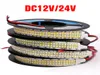 480LEDSM LED 스트립 2835 SMD 12V 24V 2400LEDS 더블 로우 플렉시블 테이프 로프 조명 8837505