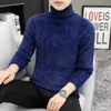 Chandails pour hommes Zongke Turtleneck Hommes Vêtements Col Haut Pull Pull à col roulé pour hommes Vintage Knit Turtle Neck Man Vêtements 2023 AutomneLF231114L2402