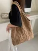 Tasarımcı Çanta Yaz Yeni Vintage El Dokunur Plaj Çantaları Yün Örgü Çıktı Çok Renk Tote Çantalar Zig Zag Desen Çanta Kadın Moda Tote Alışveriş Çantası