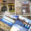 Album PP Surface Transparent 80 Sheets Insert Type 5R 7 Inch PP Fotoalbum Family Growth Book Insertion Page 80 Pocket Foto Album