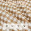 100% bomull japansk enkel stil täcke coverbedding set med rutig stripeskin vänlig andningsbar 1 täcke cover2 kudde 240306