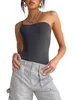 Kvinnors tankar Kvinnor enslingande bodysuit Camisole Solid Color Slim Fit Camisoles Tops For Under Clothes
