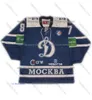 Hockey Dynamo Mosca 99 Backstrom 32 Ovechkin 1 Yeryomenko 87 Komarov Ricamo Cuciture Maglia da hockey Personalizza qualsiasi nome numero7328120