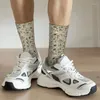 Chaussettes pour hommes Sweet Autumn Pattern Hommes Femmes Crew Unisexe Cool 3D Imprimé Champignon Robe